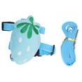 thumbnail image 1 of Conejo Pequeña Mascota Azul Fresa Correa Arnés Pecho Espalda Conjunto para Mascotas Tirando Caminando Fresa Azul L, 1 of 5