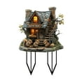 thumbnail image 2 of Decoración de letrero de césped con estaca de casa de ardilla de jardín, decoración de de flores 2D, estaca de letrero de patio, decorativa par, 2 of 8