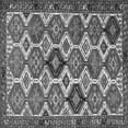 thumbnail image 1 of Ahgly Company Machine Washable Indoor Square Persian Gray Traditional Area Rugs, 5' Square, 1 of 1