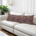 thumbnail image 2 of Botanical Birds Long Body Pillow Covers, Art Abstract Leaves Purple Soft Breathable Throw Pillow Cases with Invisible Zipper, Decorative Pillowcase Pillows Protectors for Sofa Bed Couch 20"x60", 2 of 9