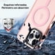 thumbnail image 3 of Funda TEKKU Matte Color para iPhone 15 PLUS Trans Rosa compatible con MagSafe, 3 of 5