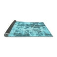 thumbnail image 2 of Ahgly Company Indoor Rectangle Abstract Light Blue Modern Area Rugs, 4' x 6', 2 of 4