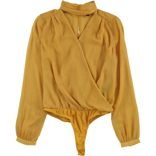 BODY LS CAMILLA amarillo, Amarillo, Mediano Guess Body