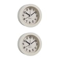 thumbnail image 1 of Injueey Reloj despertador de de escritorio nórdico, alarmas para estudiantes, luz de noche para dormitorio, relojes de noche, tipo , regalo Blanco 2Conjunto, 1 of 6