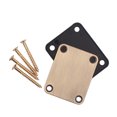 thumbnail image 3 of BEADCEST 2Pcs Bass Guitar Neck Plate with Connection Stability for Musicians and Guitarists, 3 of 8