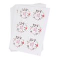 thumbnail image 1 of 10 Sheets 60pcs Round Floral Sealing Sticker Christmas Self-Adhesive Cartoon Sticker Baking Packing Label Wrapping Stickers Decor Sealing Paster for Gift Packaging Envelope, 1 of 7