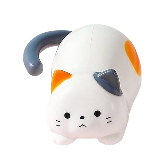 Jouet à Remonter Chat Roulant Horloger Anti-Stress pour Adultes Enfants Divertissement