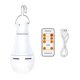 thumbnail image 1 of Luz de emergencia con carga USB, luz de corte de energía, bombilla LED de carga, luz de camping portátil para exteriores, puesto en el mercado nocturno, 1 of 6
