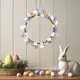 thumbnail image 5 of Ejadas colgantes Arbol de Navidad, Estética Corona Puerta Decoración, Simuladas Huevos de Pascua, Accesorio para Puerta, Festivo para Exterior, Decoración de Pascua Exterior, Metal, 2-Tier,, 5 of 7