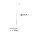 thumbnail image 3 of 12 Pcs Stainless Steel Bead Looper Threading Needles for Bracelets Jewelry Making Tools, 3 of 6