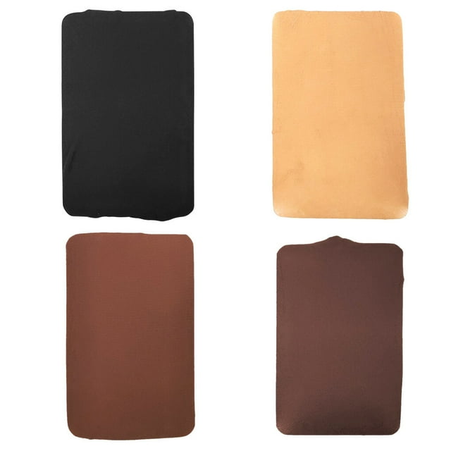 Langgg 4 Pcs Bonnet Perruque Filet à Cheveux Extensible Unisexe Réutilisable Cosplay Fournitures de Coiffure, Beige Noir