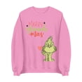 thumbnail image 4 of Chandail Grinch pour Femmes Grande Taille Mode Décontractée Imprimé de Noël Manches Longues Col Rond Chandail Ample Chandails en Molleton Grinch Imprimé, 3TG, 4 of 4