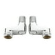thumbnail image 3 of Adaptador para bañera con patas, adaptador para grifo de ducha, grifo de ducha de metal resistente, brazos oscilantes ajustables para accesorios de, 3 of 9