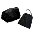thumbnail image 2 of DYNWAVECA Outdoor Riding Mower Cover Lawn Mower Cover Universal Water Resistant Covers Waterproof Tractor Cover for Outdoors Protection 183cmx137cmx117cm, 2 of 10