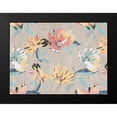 thumbnail image 2 of Kimberly, Allen 14x11 Black Modern Framed Museum Art Print Titled - Abstract Floral, 2 of 5