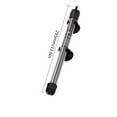 thumbnail image 2 of Herrnalise 25W Adjustable Aquarium Heater, Submersible Fish Tank Heater Thermostat with Suction Cup, 2 of 7