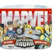 Marvel Super Hero Squad Series 5 Wolverine & Weapon X Cycle Action Figure 2-Pack