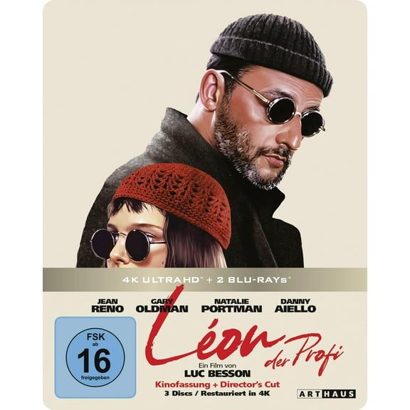 Leon - Der Profi Limited Steelbook (4K-UHD 2 s) (4K Ultra HD) Jean Reno Natalie Portman