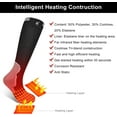 thumbnail image 5 of Rechargeable Electric Heated Socks for Men Women with Temperature Control,Foot Warmer Rechargeable Heat Socks 2200mAh,Cotton Casual Sports Socks for Outdoors,Electric Heat Socks for Winter, 5 of 8