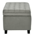 thumbnail image 5 of Sofa Side Bench Enteyway Bench with Button Tufted Top Upholstered Flip Top Storage Bench for Living Room - Multicolor, 5 of 8