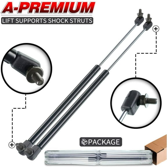 A-Premium Tailgate Rear Trunk Lift Supports Shock Struts Replacement for Toyota Celica 1986-1989 Coupe 2-PC Set