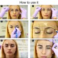 thumbnail image 3 of Regla de cejas Desechables Fugacal 100 Unids/Set Microblading Tatuaje Transparente, 3 of 6
