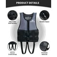 thumbnail image 2 of Koorium Life Jacket for Adult,Swim Vest for Men Women,Adults Life Jackets Buoyancy Aid for Fishing, Paddleboard, Kayaking, Boating, 2 of 5
