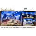 thumbnail image 2 of Biltek 3.3' ft Blue Motorhome RV Night Light Remote Controlled LED Strip Lighting SMD3528 Wall Plug - Motorhome Boat Cabin Lighting, Yacht Compartment Lighting, Interior Waterproof DIY 110V-220V, 2 of 6