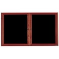 thumbnail image 4 of Aarco Products CDC3672 2-Door Enclosed Changeable Letter Board - Cherry, 4 of 5