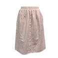 thumbnail image 1 of Falda George para Mujer Larga de Lino con Botones y Bolsas Laterales Rosa Talla M, 1 of 4
