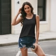 thumbnail image 2 of SUNBS 3 Packs Loose Fit Tank Tops for Women Casual Crewneck Sleeveless Shirts Summer Plus Size Blouses, 2 of 5