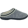 thumbnail image 2 of Clarks Womens Wool Felt Clog Slippers Warm Cozy Indoor Outdoor Faux Plush Soft Fur Lined Slipper for Women 11 M US, LT Grey, 2 of 5