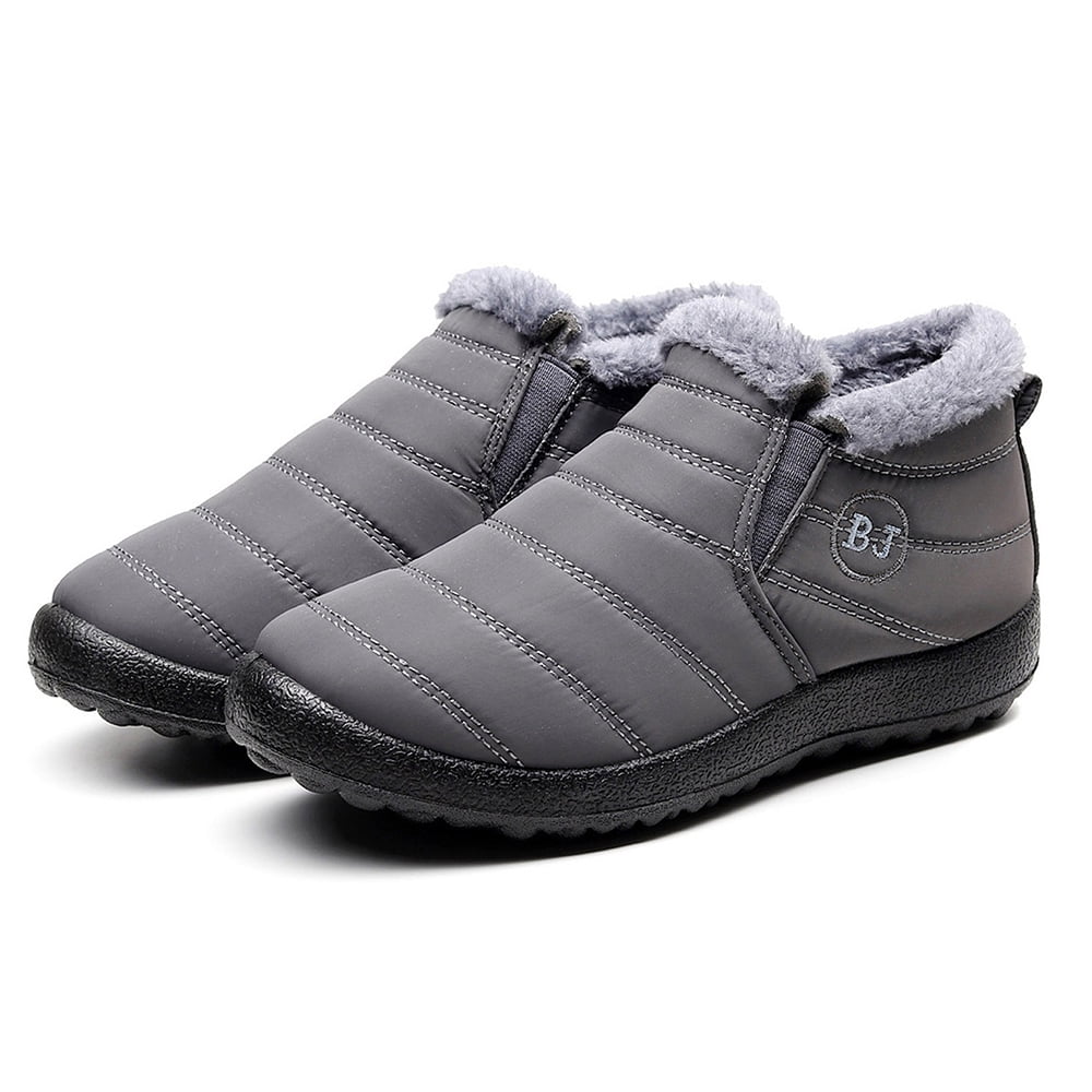 Details about   Woman Rain Boots Buckle Platform Slip on  Waterproof Motorcycle Ankle Shoes 