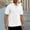 A_ White, variant on YLSDY Waffle Knit Button Collared Shirts for Men Fashion Mens Button Collared Shirts Short Sleeve Stretch Casual Golf Button Collared Shirts for Men White S