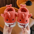 thumbnail image 4 of Nygoyerh Kids Adult Cute Shark Slippers Winter Indoor Thick Bottom Warm Plush Doll Antislip Slippers, 4 of 6