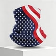 thumbnail image 2 of AWASD USA Flag Neck Gaiter Face Masks for Men Women Star Stripe Print Breathable Summer Cooling Neck Gaiter UV Face Mask Sun Protection Neck Gaiter One Size Red, 2 of 5