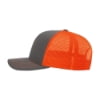 Charcoal / Neon Orange