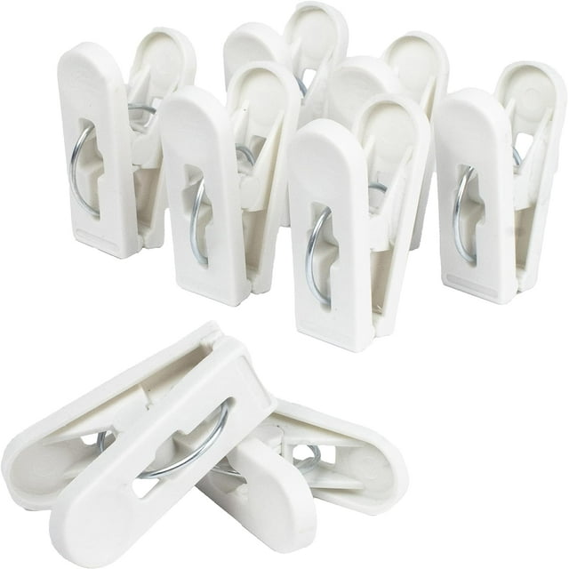 Pinzas para Colgar Ropa Atmos Homeware 72 Piezas color Blanco