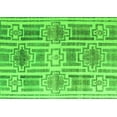 thumbnail image 1 of Ahgly Company Indoor Rectangle Abstract Green Modern Area Rugs, 5' x 8', 1 of 4