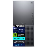 Dell Tower Plus EBT2250 AI Powered Desktop (Intel Ultra 7-265, 32GB DDR5, 8TB PCIe SSD, GeForce RTX 5070, 750W PSU, WiFi 7, Bluetooth 5.4, RJ-45, 3 Display Port, 2 HDMI, Win 11 Home)