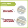 thumbnail image 3 of Kdxio Striped Meat Name Plate Compatible Stanley Cups Name Tag Acrylic Nameplate Tumbler Lid Topper for Cup Accessories, 3 of 9