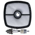 thumbnail image 1 of Repower Tune Up Kit, Reliable Replacement Not Easy To Damage Air Filter Spark Plug Kit  For SRM210 Lawn Mower Accessories, 1 of 8