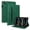 Green, variant on ELEHOLD Multi-Angle Stand Leather Case for iPad Pro 13-inch (M5) 2025 with Card Slots Kickstand Shockproof Business Men Women Case for iPad Pro 13 2025, Green