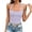 Purple, variant on TEAJOPSUU Summer Cami Tops for Women Lightweight Halter Neck Sleeveless Spaghetti Strap Camisole Tops Form Fitting Eyelet Cropped Tank Tops Blouses Yellow