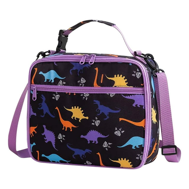 Fiudx Bolsa Térmica para Almuerzo, Correa de Hombro Desmontable, Bolsa Térmica a Prueba de Fugas, Gran Capacidad para El Trabajo o Picnic, Organizador de Refrigerios Térmicos, Bolsa de Playa, Diseño