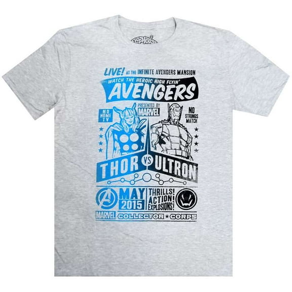Marvel Collector Corps Thor vs. Ultron T-Shirt (X-Large)