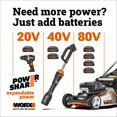 thumbnail image 4 of Sierra WORX WX526L Inalámbrica 20V con Disco de 6.5" PowerShare, 4 of 5