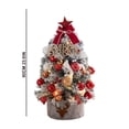 thumbnail image 3 of Falleo Clearance Lighted Mini Christmas Tree Small Desktop Christmas Tree With And Christmas Decorations Christmas Decorations, 3 of 4