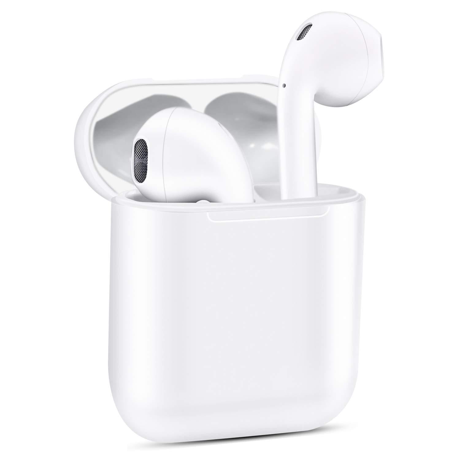 Headphones White TWS Ear Phones Bluetooth Wireless Ear Buds 5.0 