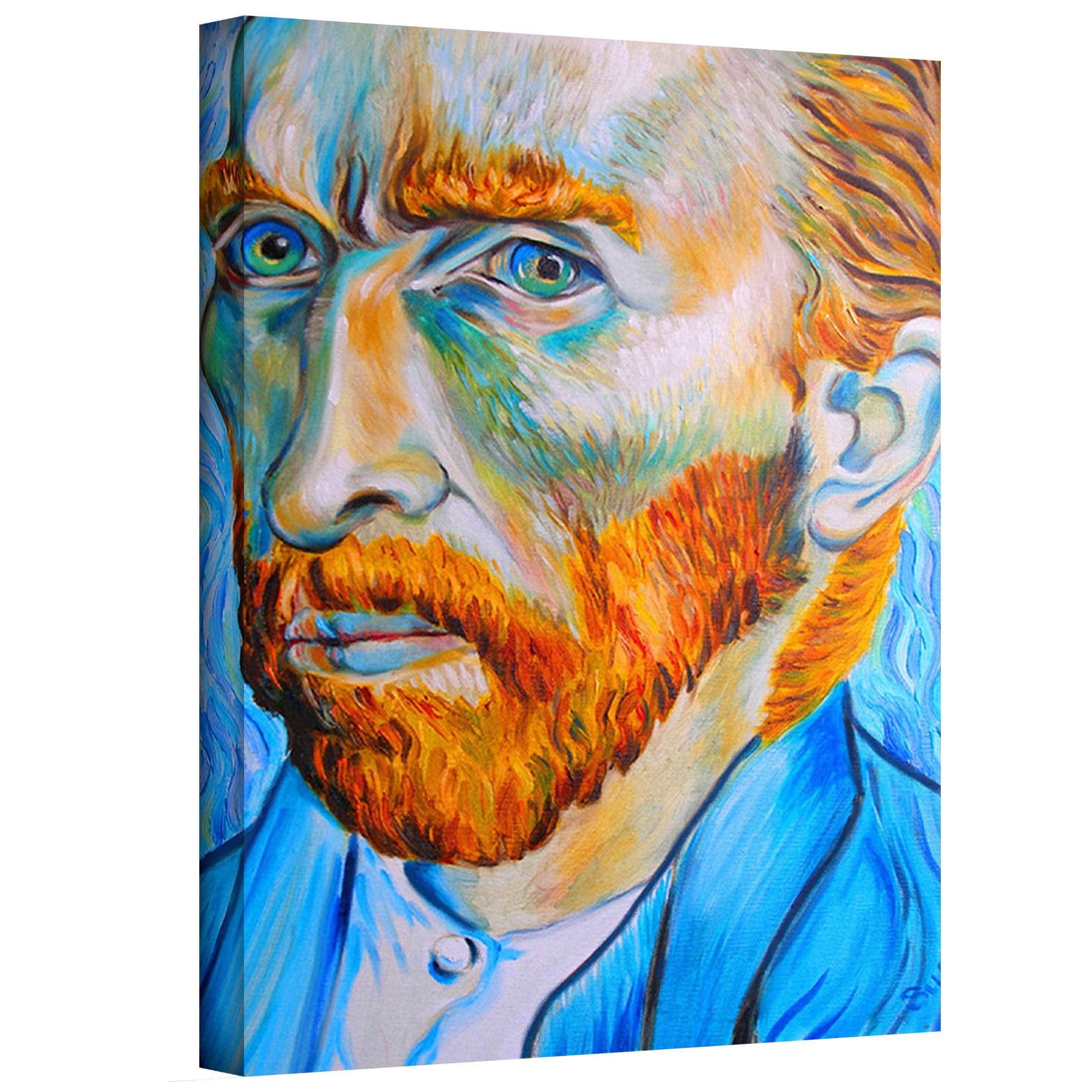 ArtWall Susi Franco "My Own Private Vincent van Gogh" Gallery-wrapped Canvas